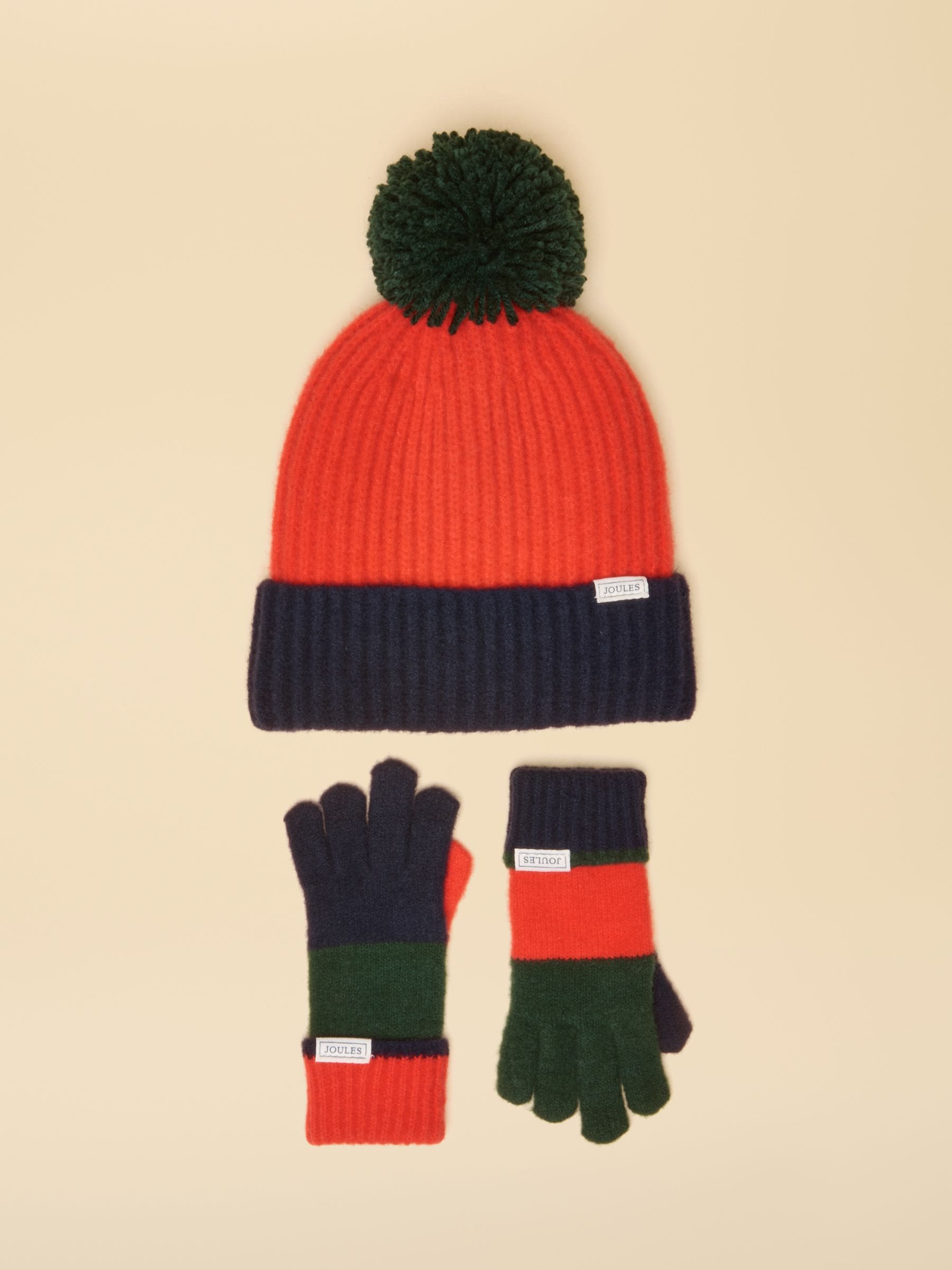 Joules Explorer Hat and Gloves Set
