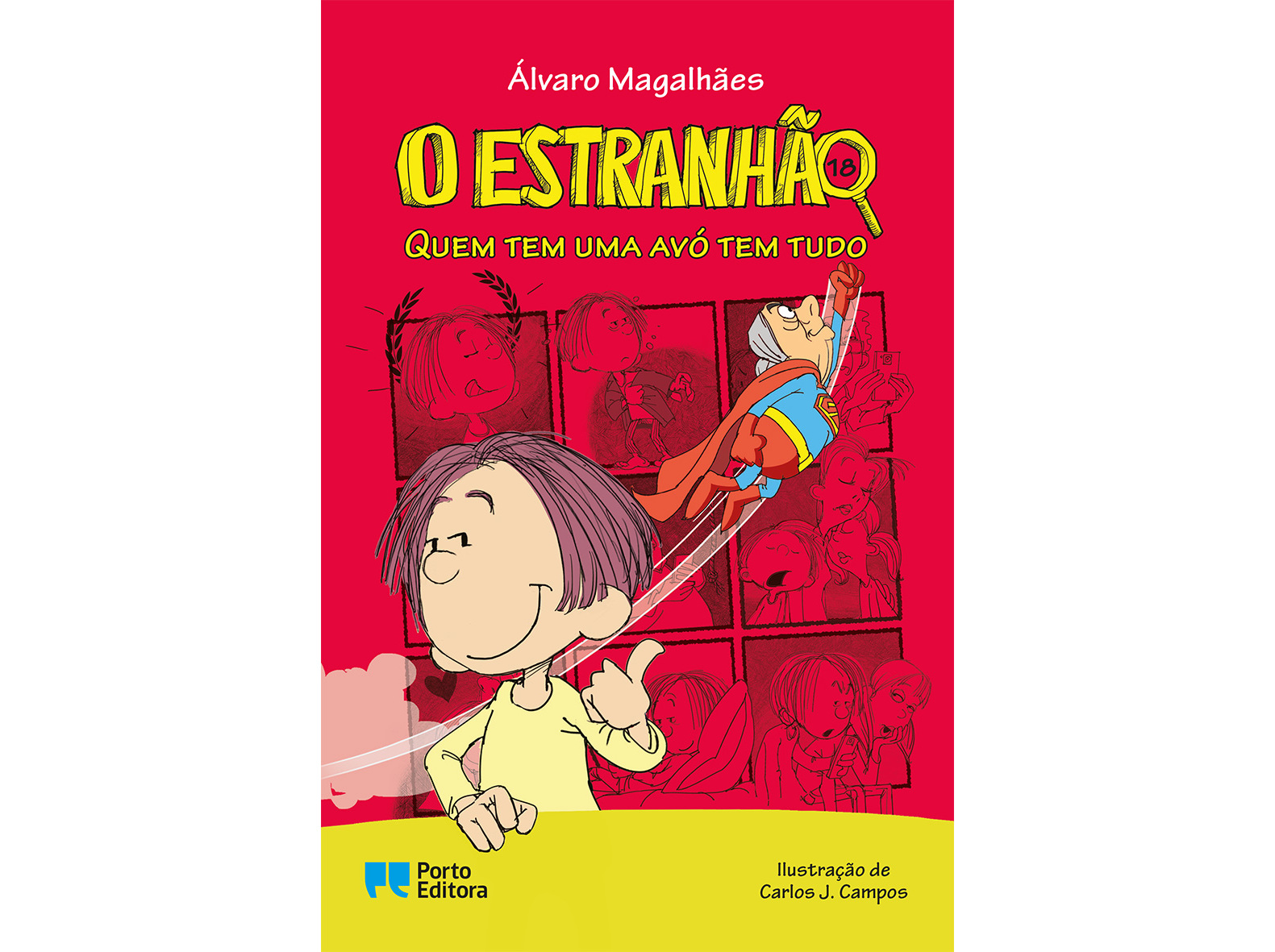 LIVRO O ESTRANHÃO - QUEM TEM UMA AVÓ DE ÁLVARO MAGALHÃES