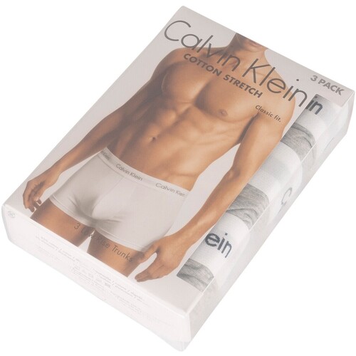 Calvin Klein Jeans - 3 Pack Low Rise Trunks Gris