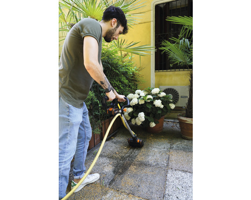 WORX metalen harde nylon borstel voor reinigingsapparaat WG441E.9