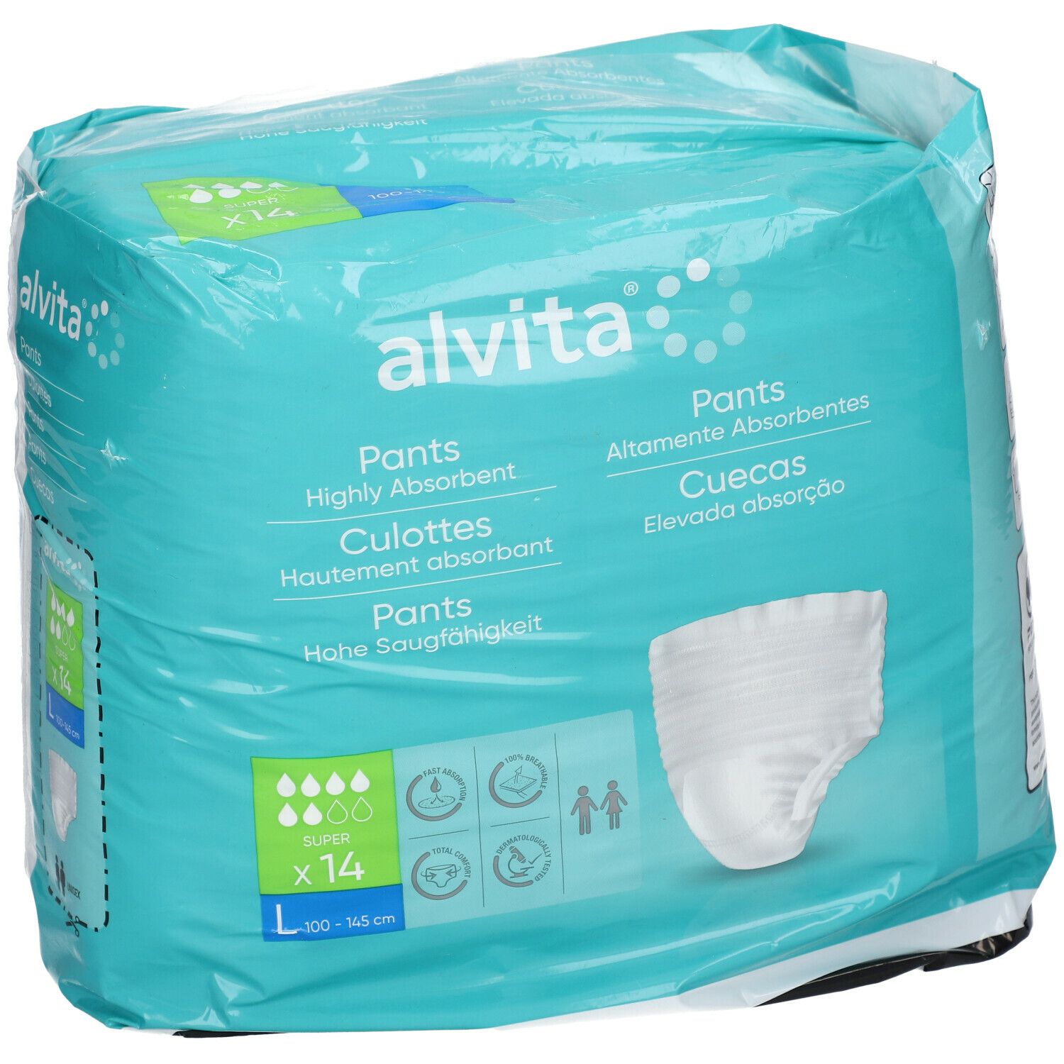 alvita® Inkontinenz Pants Super Large Tag