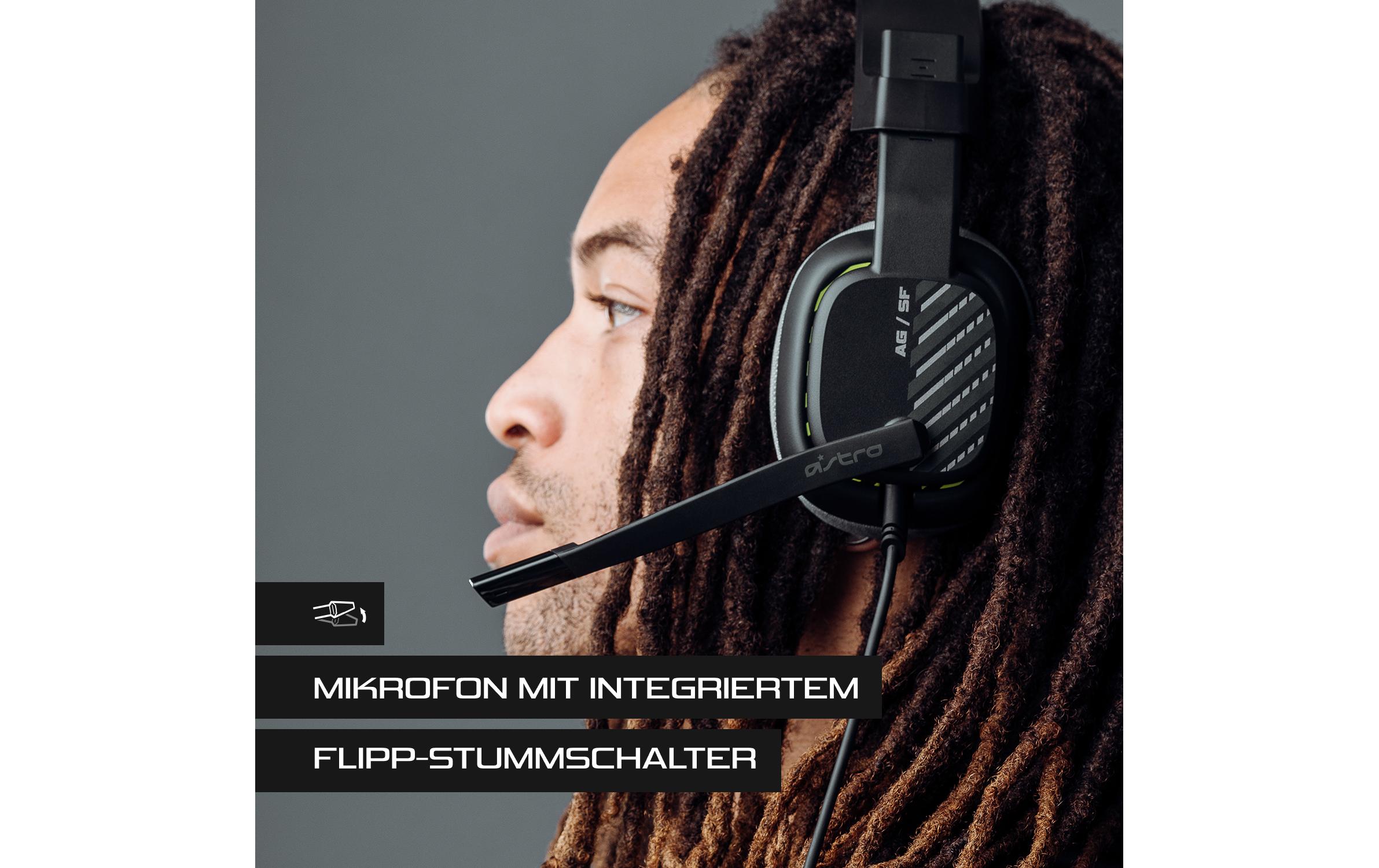 Headset Astro A10 Gen 2 PlayStation Salvage BlackGaming-Headset mitintegriertem Flipp-Stummschalter