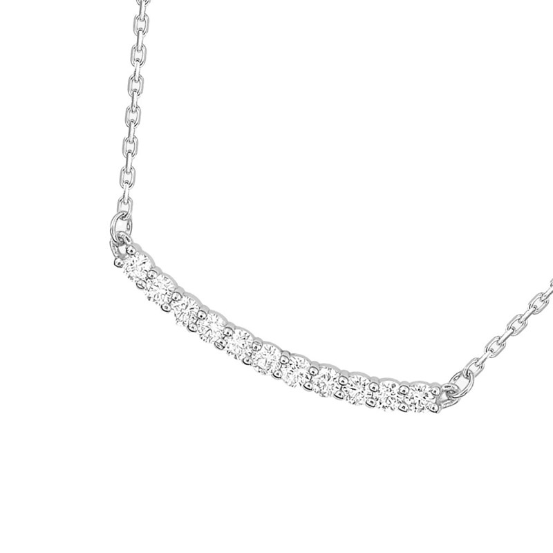 Collier Femme - Oxyde de zirconium - Or 18 Carats - Longueur : 42 cm