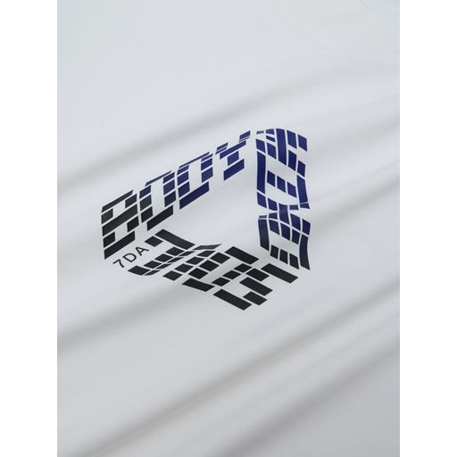 7 DAYS Active Organic Boxy Fit T-shirt, Brilliant White, L
