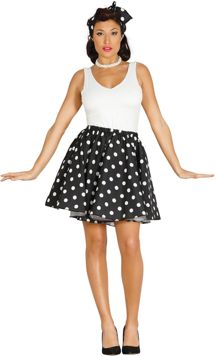 Grease Kostuum Set 50's Dames L