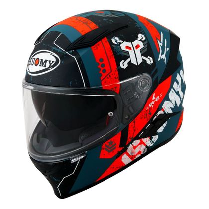 Casque Suomy SPEEDSTAR - TACTIC - MATT - Vert / Blanc