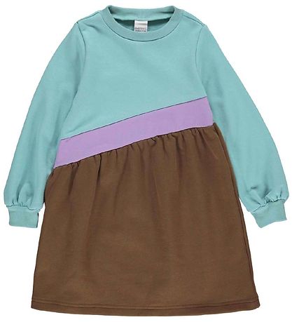 Freds WoRød Sweatkjole - Mineral/Brun