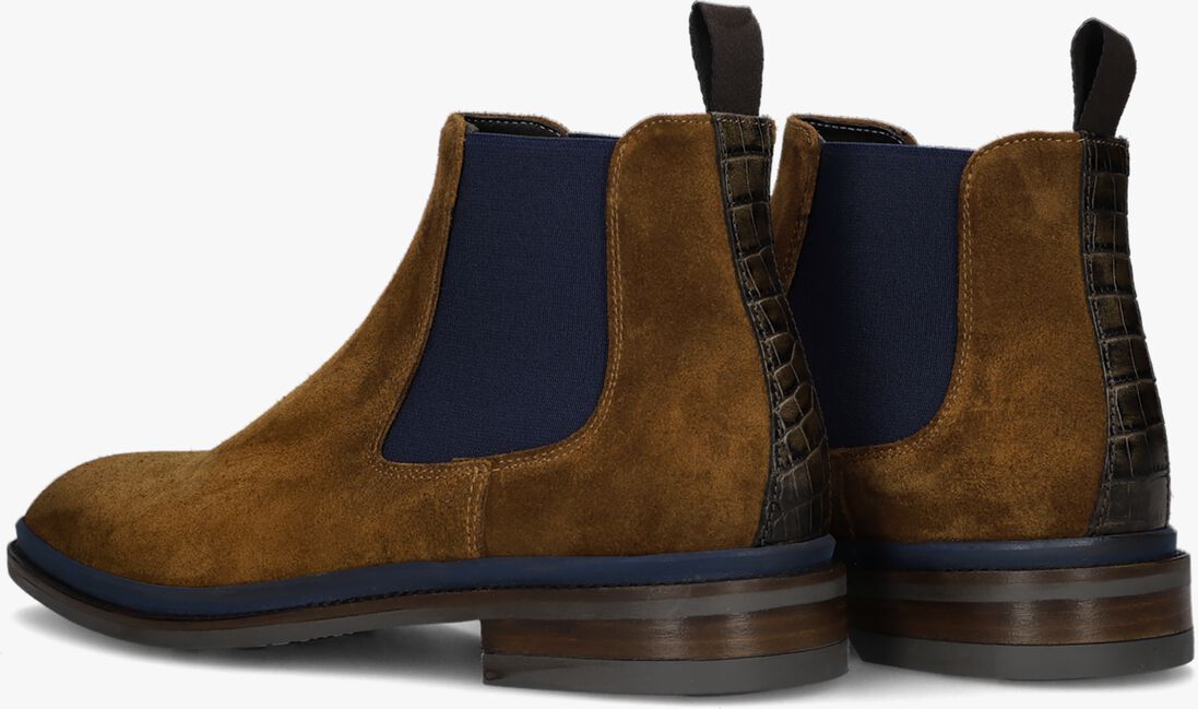 GIORGIO cognac giorgio chelsea boots 85815
