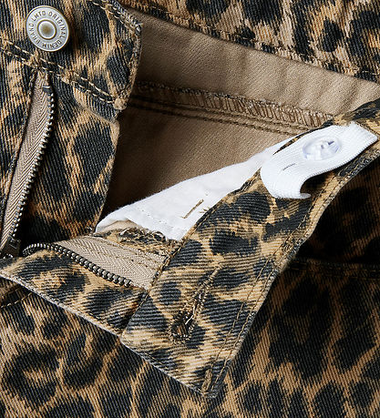 LMTD Shorts - NlfLeo - Silbernerz/Leopard
