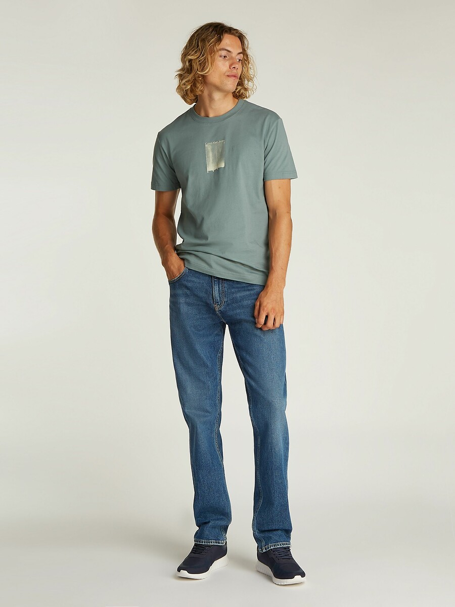 CALVIN KLEIN JEANS<br>Calça jeans reta e justa