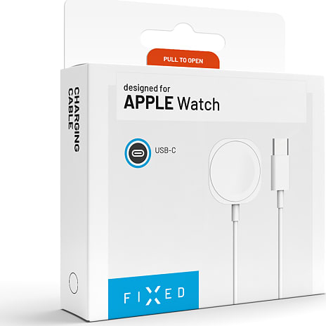Fixed lightning kabel 1 meter - hvid
