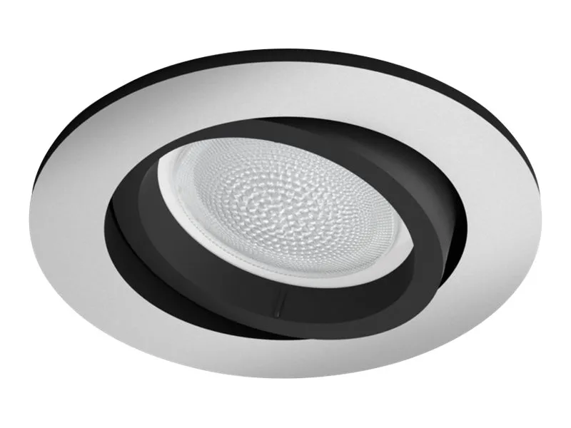 Philips Hue White Color Ambiance Centura Indbygningsspot Rund Aluminium - BT