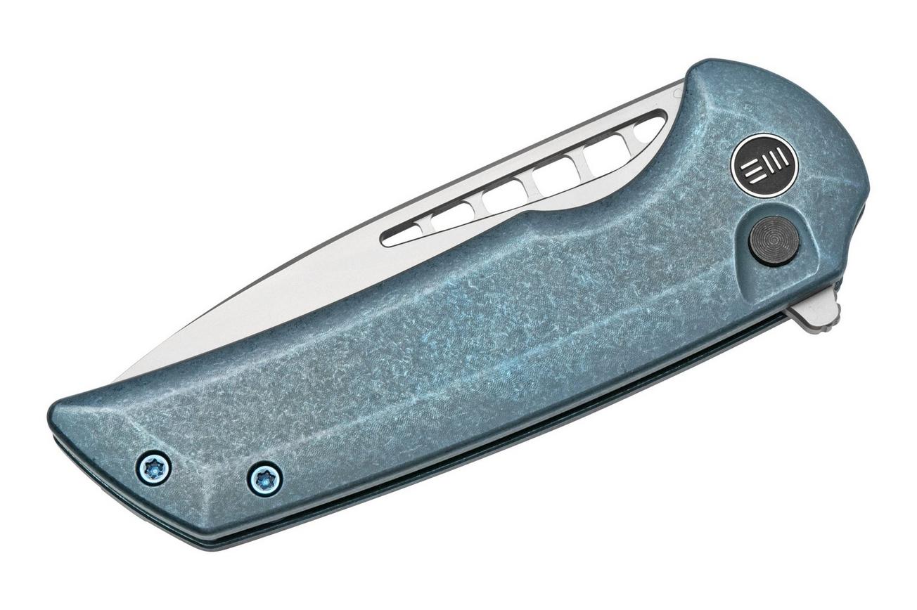 WE Knife Mini Malice WE054BL-3, Blue Titanium zakmes