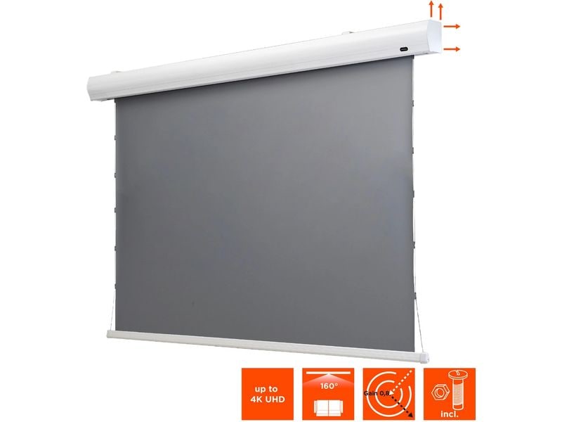 Celexon Tension-Leinwand HomeCinema Dynamic Slate ALR 265x1 HomeCinema Hochkontrastleinwand Tension 265 x 149 cm 120