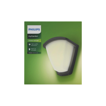 Philips wandlamp Kiskadee antraciet