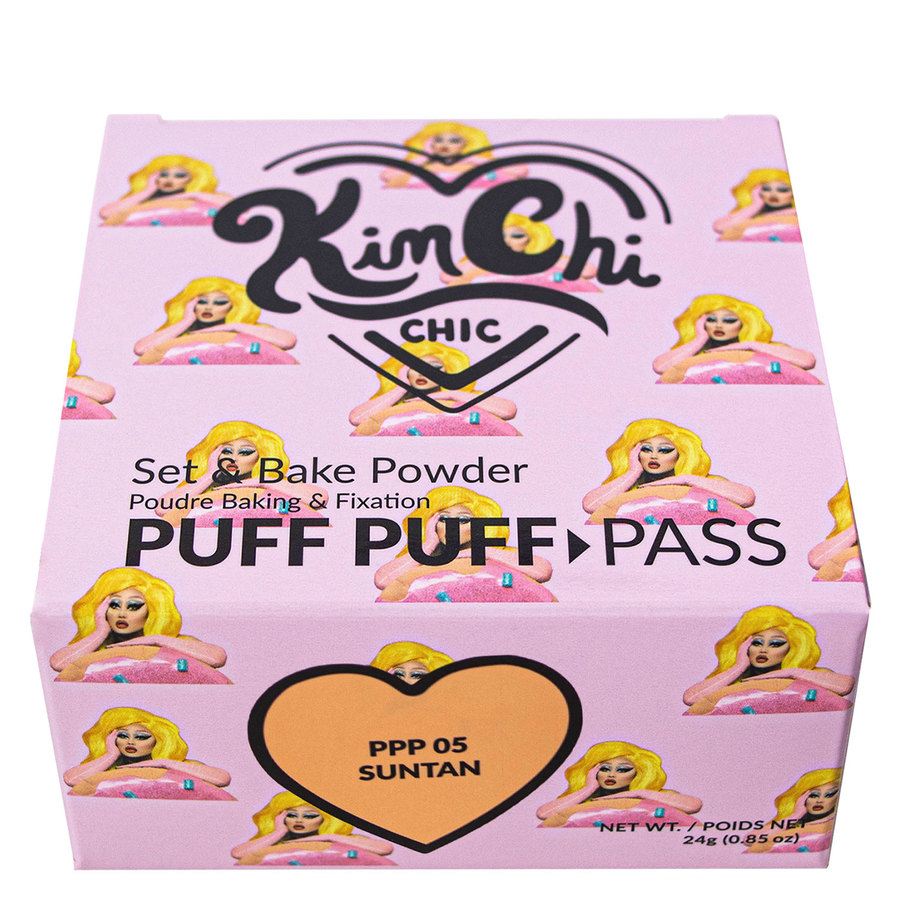 KimChi Chic Puff Puff Pass Loose Setting Powder Suntan 24g