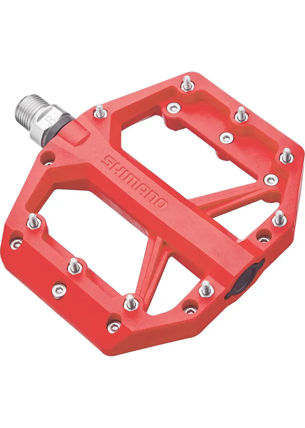 Shimano PD-GR400 Flat MTB Pedalen Rood