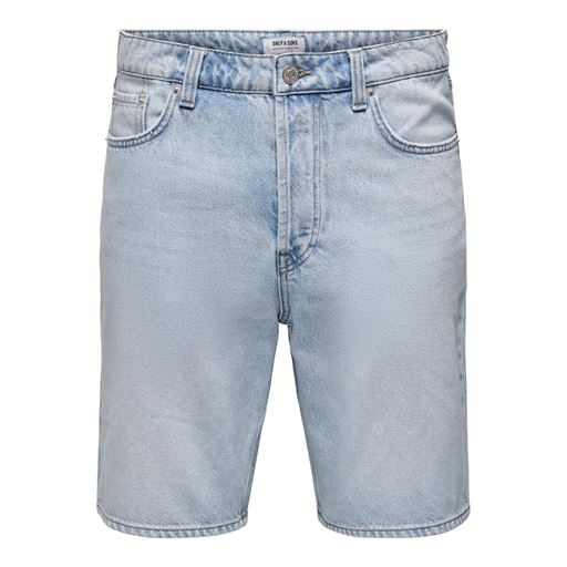 ONLY & Sons Five Denimshorts, Light Blue Denim, XS
