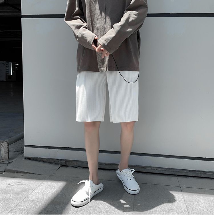 VEAZ - Geribbelde shorts