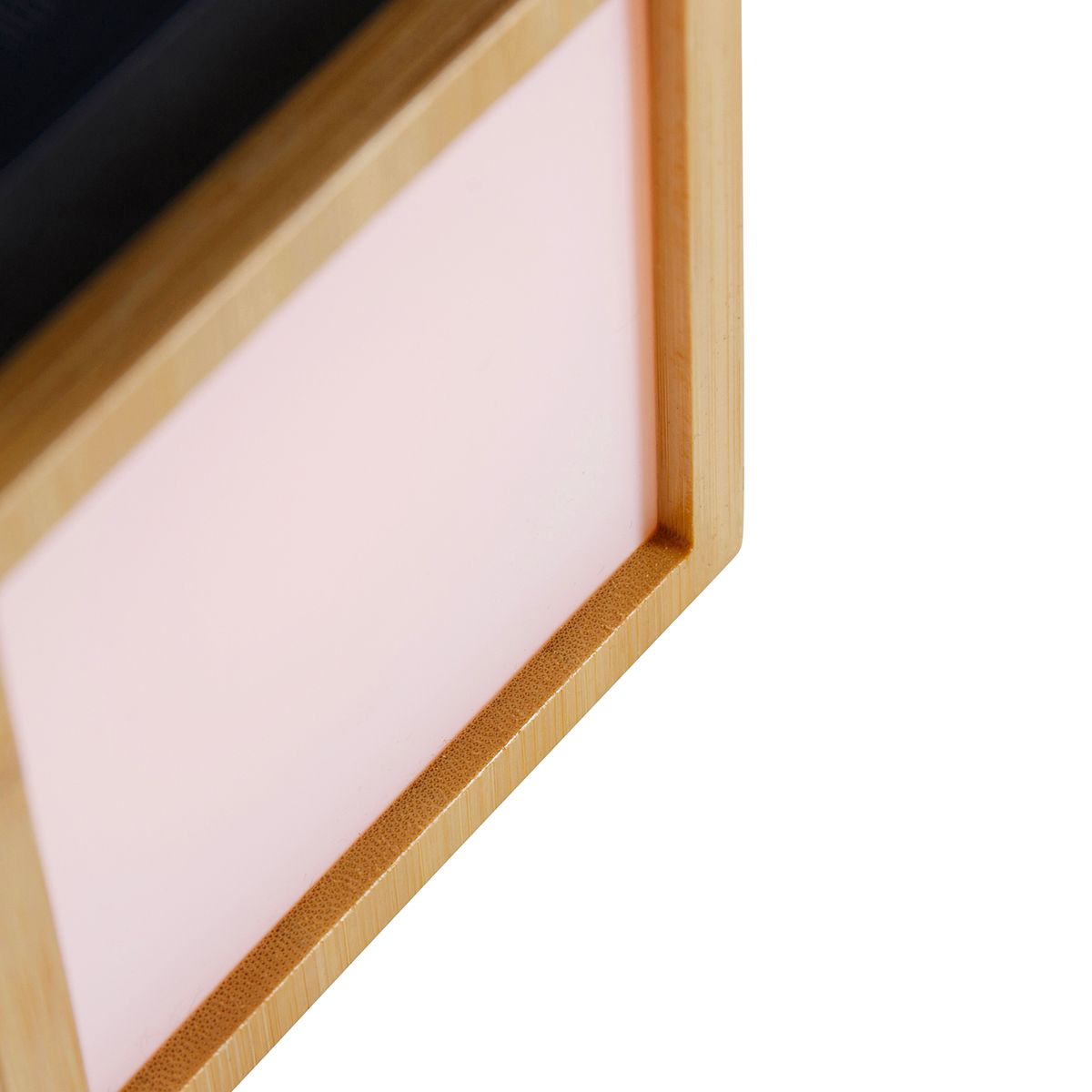 Tafellamp bamboe met vlam effect incl. LED IP44 solar oplaadbaar - Vega