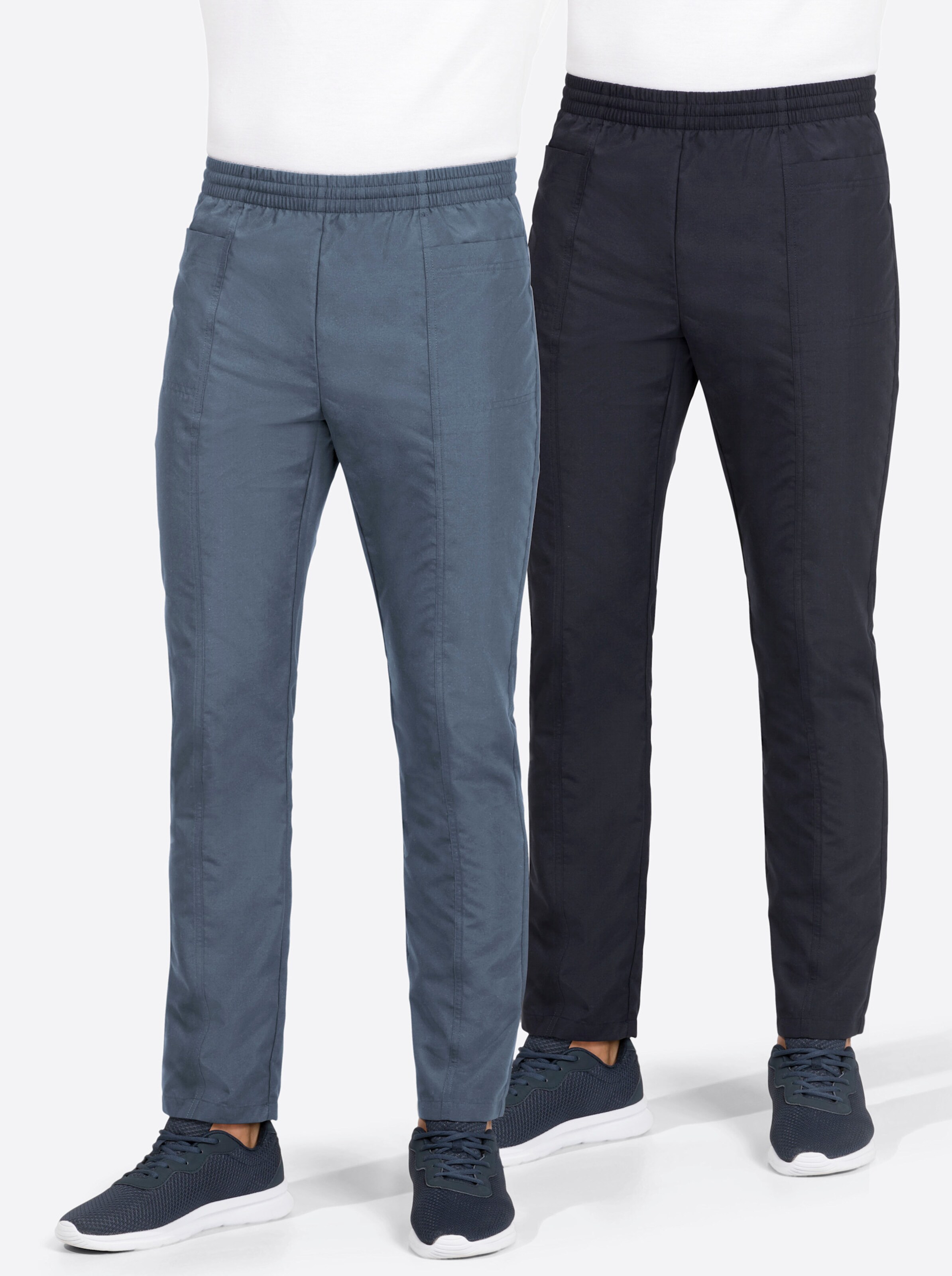 Catamaran Sports Freizeithose in marine + taubenblau