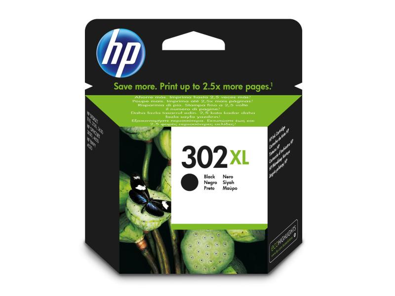 HP Tinte Nr. 302XL (F6U68AE) Black Druckerpatrone