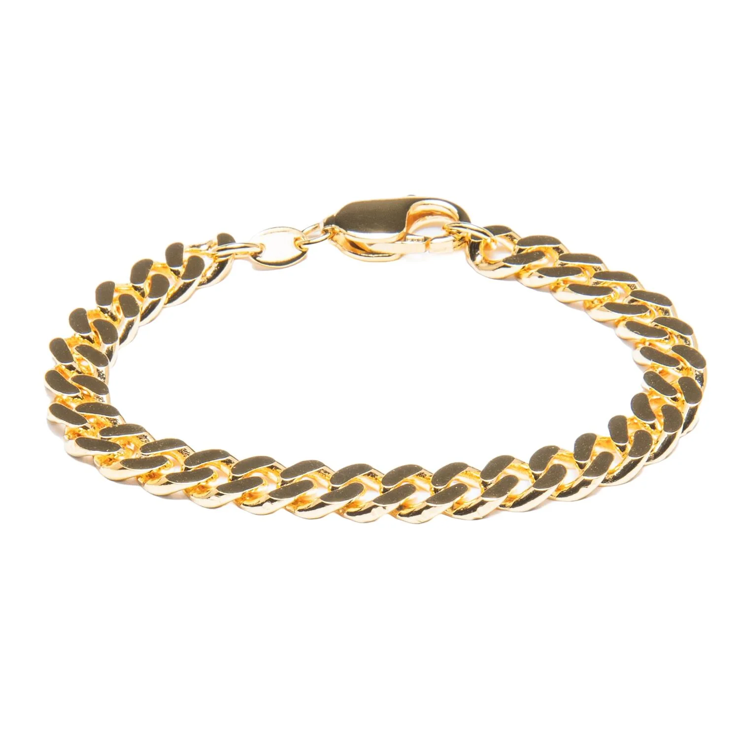 IX STUDIOS  IX Chunky Curb armbånd - forgyldt