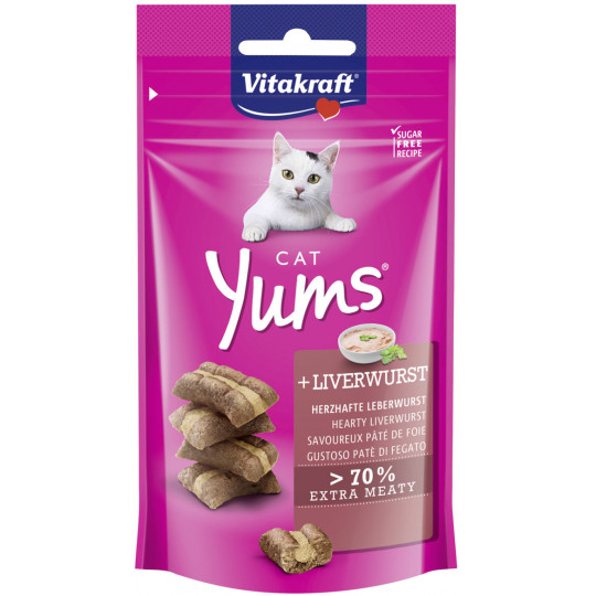 Vitakraft Cat Yums Leberwurst 40G