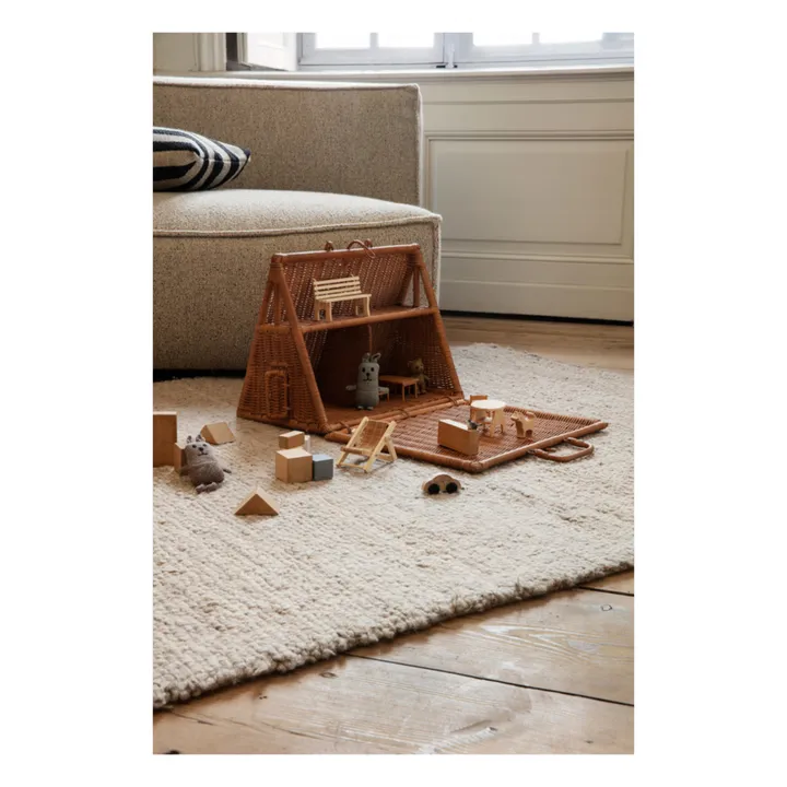 Ferm Living Kids Maison en rotin tressé