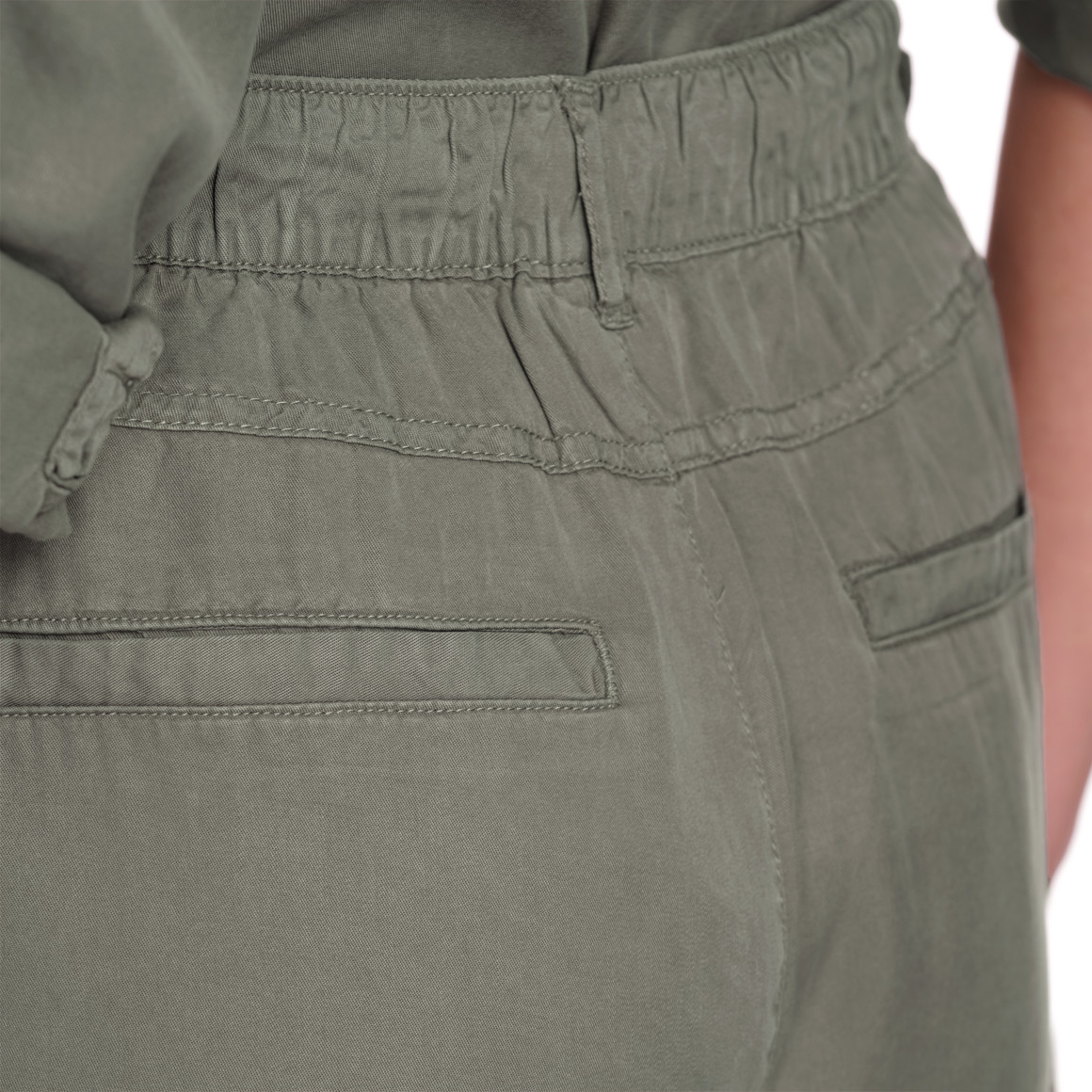 Gina Benotti Damen Hose mit Tunnelzug salbei