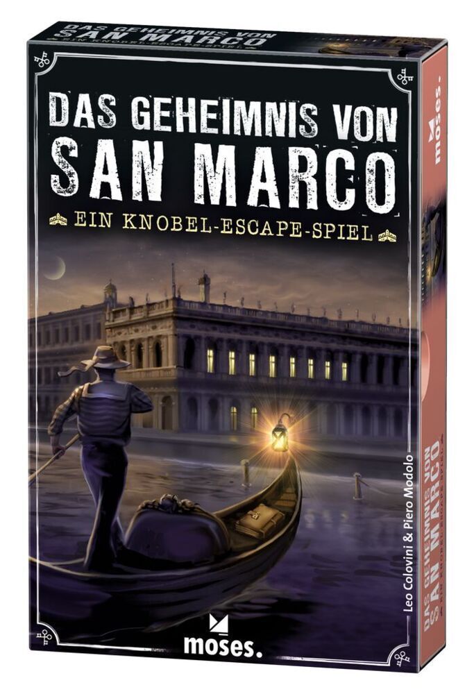 Escape-Kartenspiel DAS GEHEIMNIS VON SAN MARCO