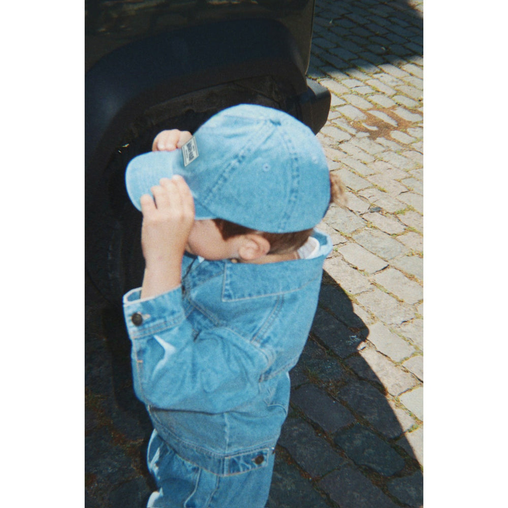Køb Konges Sløjd Denim Blue Magot Kasket Gots