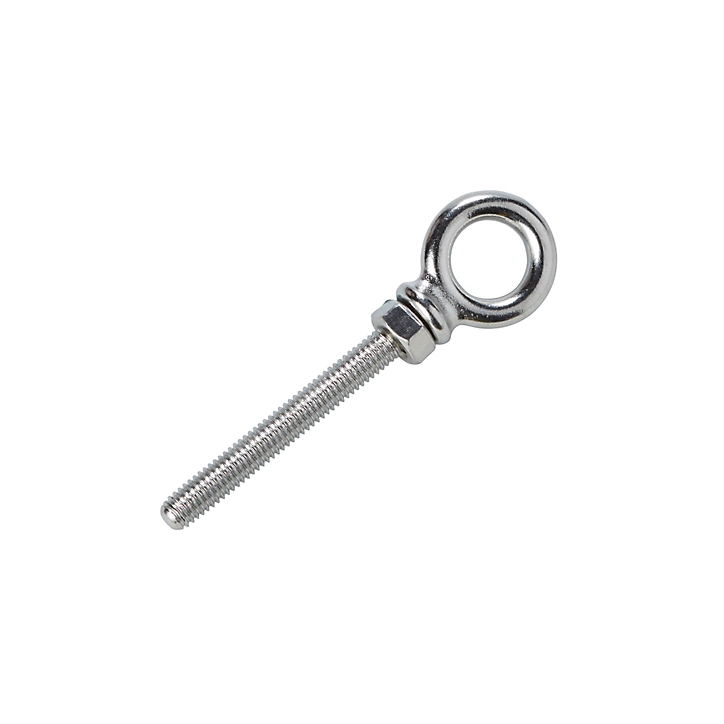 Boulon à oeil en inox 60 mm