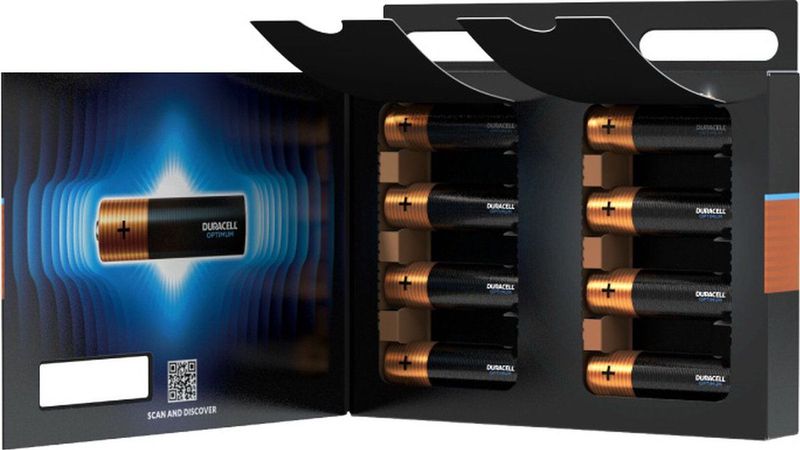 Duracell - Optimum - Alkaline AAA Batterijen - 8 Stuks - Tot 100% Extra Levensduur