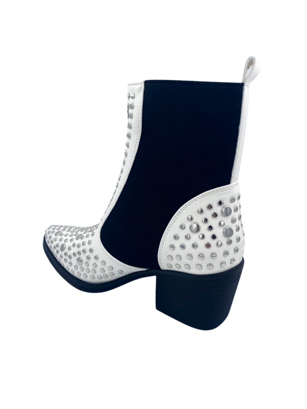 Bottines blanches Aya