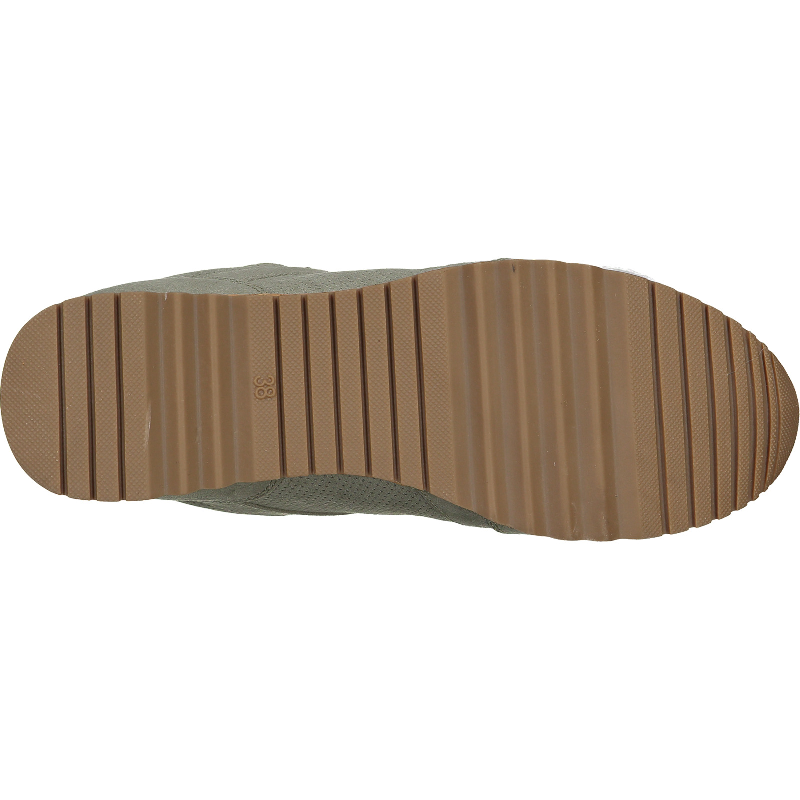 Marco Tozzi Damen-Sneaker low, grün 39