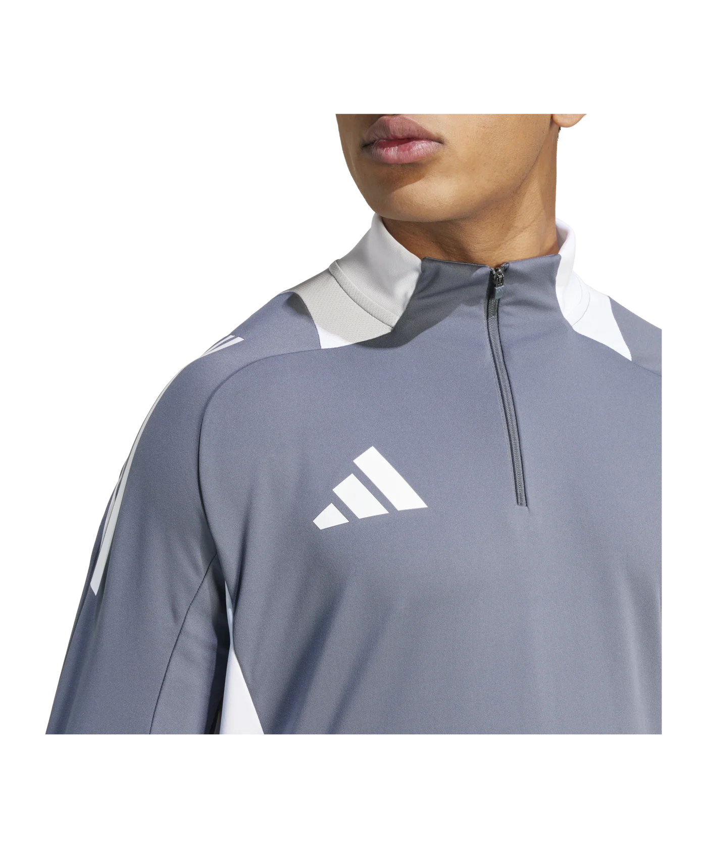 adidas Tiro 24 Competition Trainingstop Grau Weiss