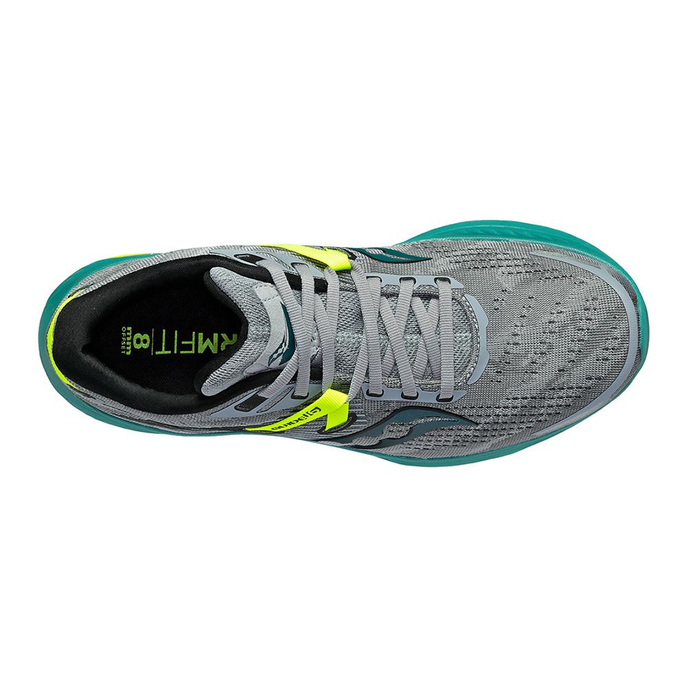 Saucony GUIDE 16 - Chaussures running Homme fossil/moss