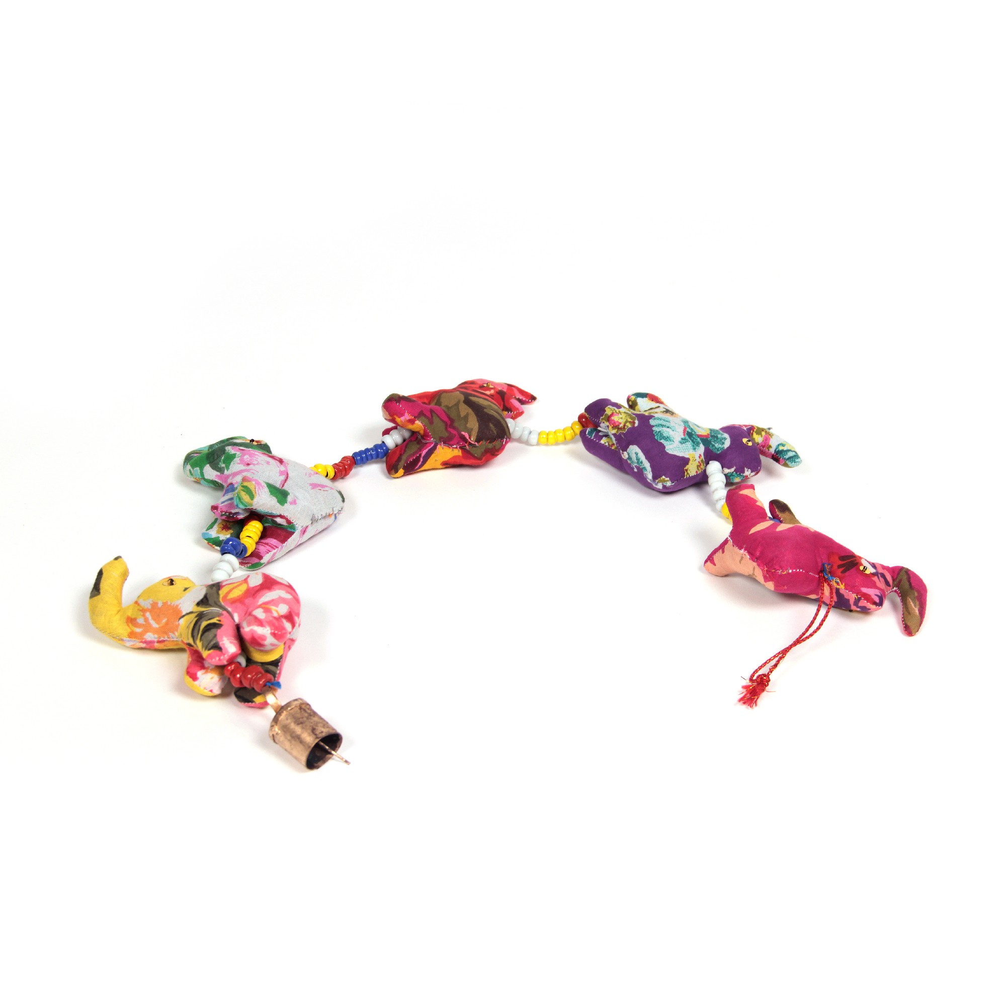 5er Girlande 'Elefanten', multicolor, L 75 cm günstig bestellen