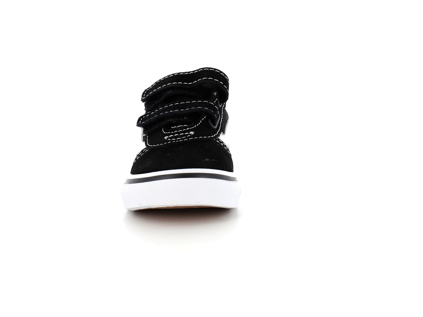 Vans-TD WARD MID V Matières combinées Noir Blanc
