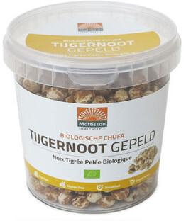 Mattisson HealthStyle Biologische Chufa Tijgernoot Gepeld 450GR