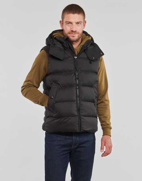 G-Star Raw - G- WHISTLER PDD HDD VEST - Noir