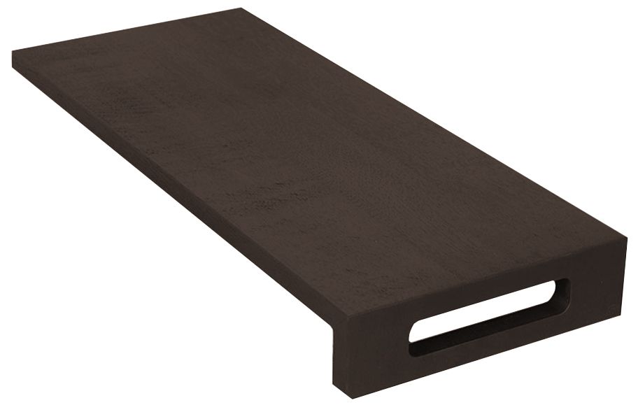 Dienblad bruin Drew B25 x D60 x H7 cm