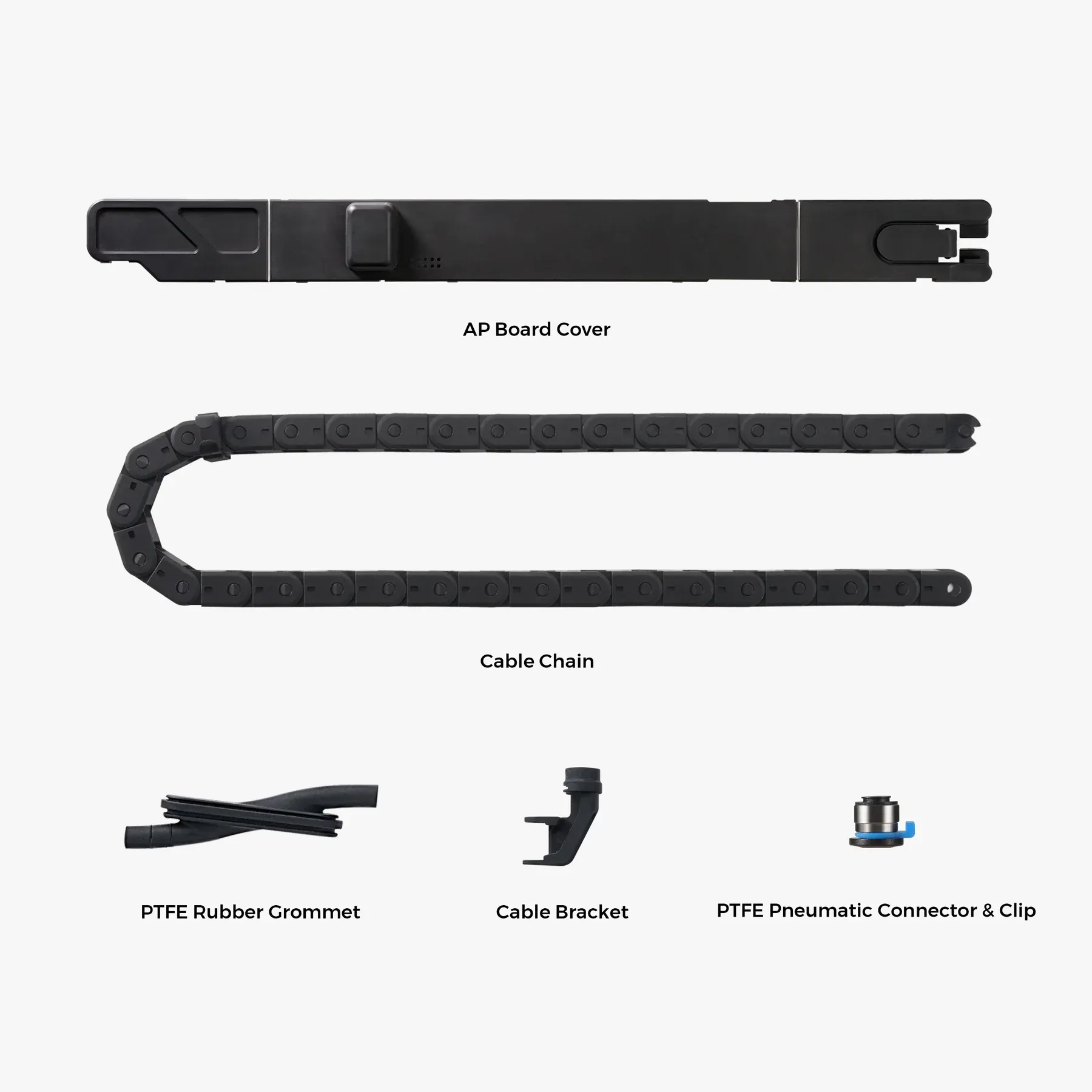 Bambu Lab  Cable Chain, P1P, P1S, X1C, X1E    Kabelkette für sichere Kabelführung