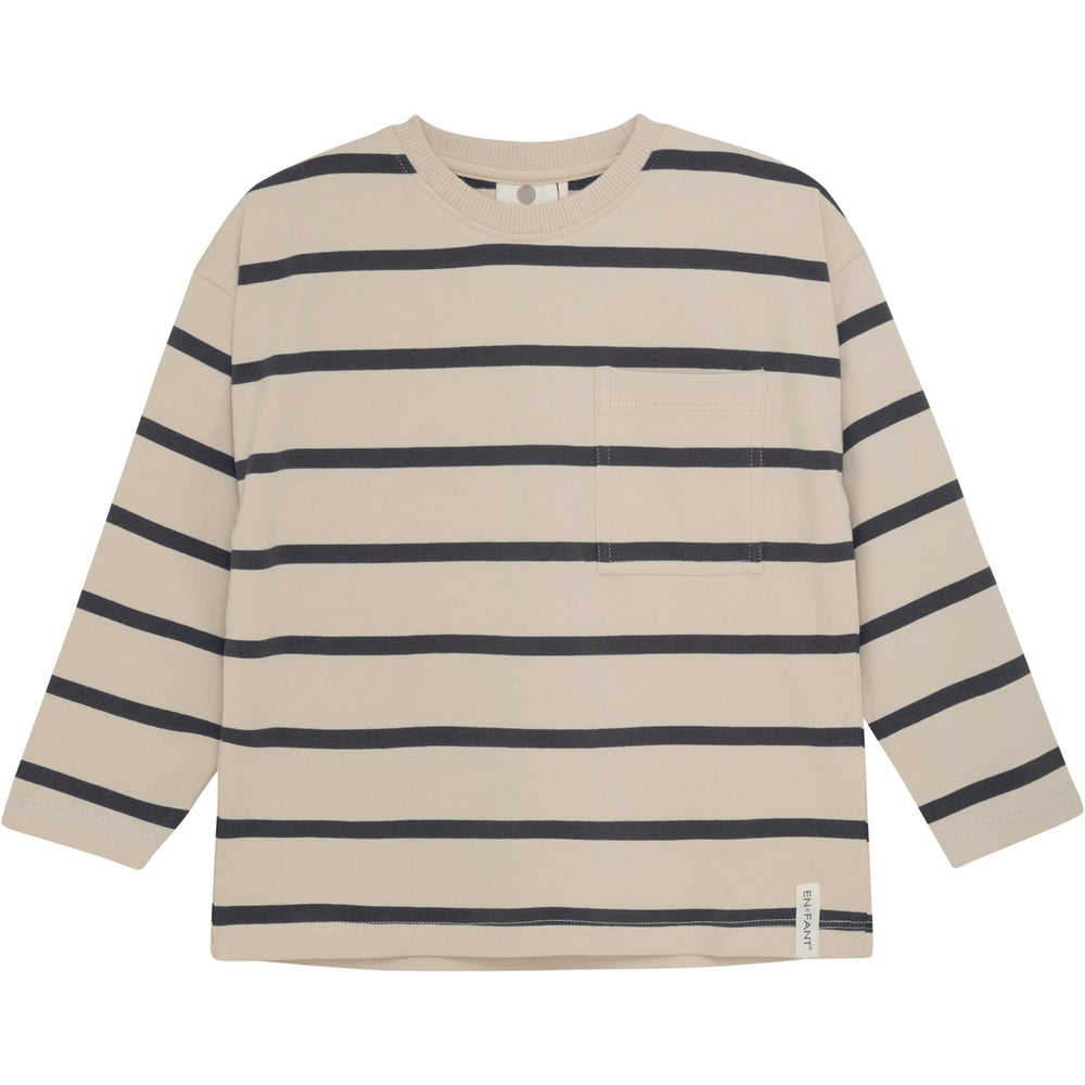 Køb En Fant Ebony T-Shirt Ls Stripe Oversize