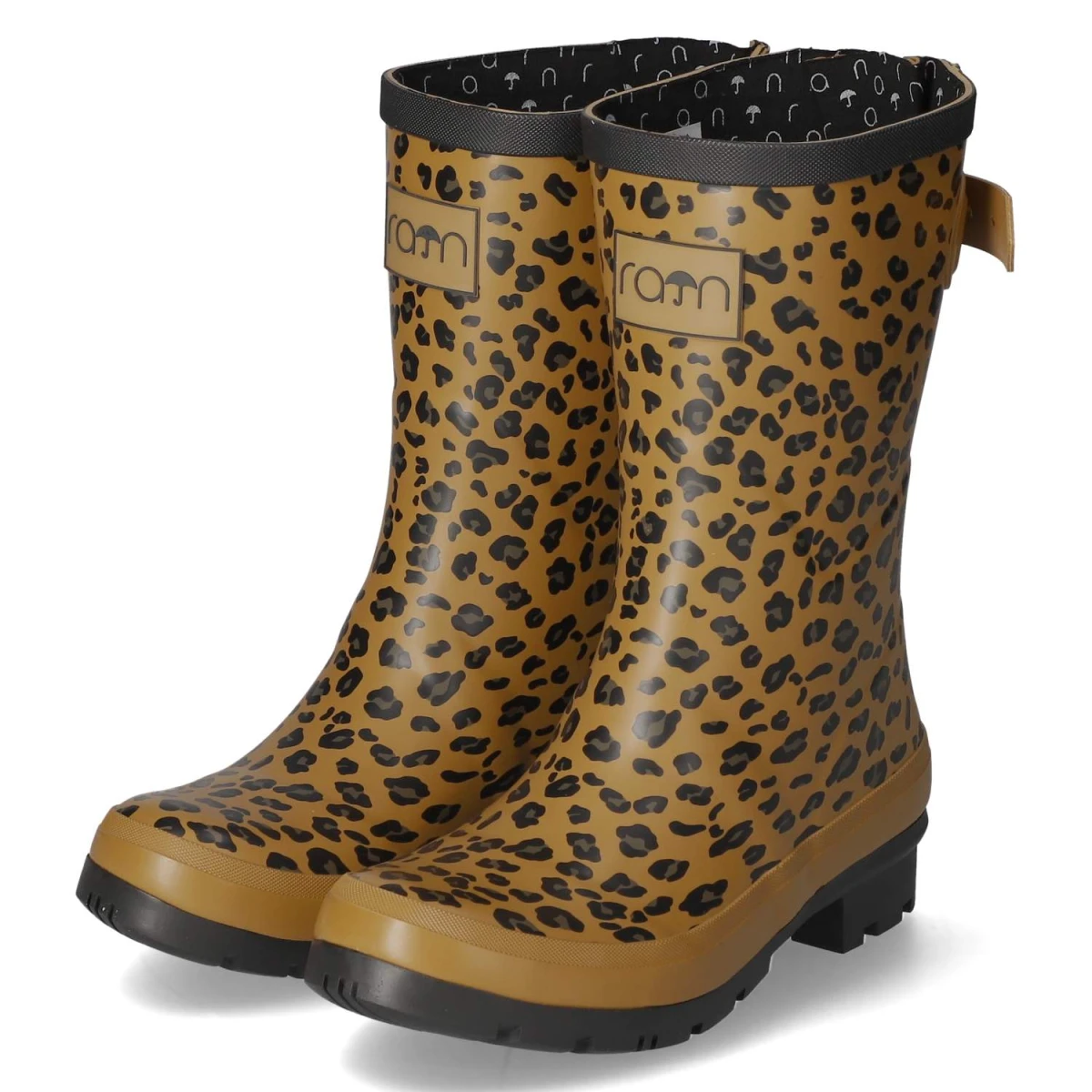 RajnGummistiefel LEOPARD - Beige-Brown