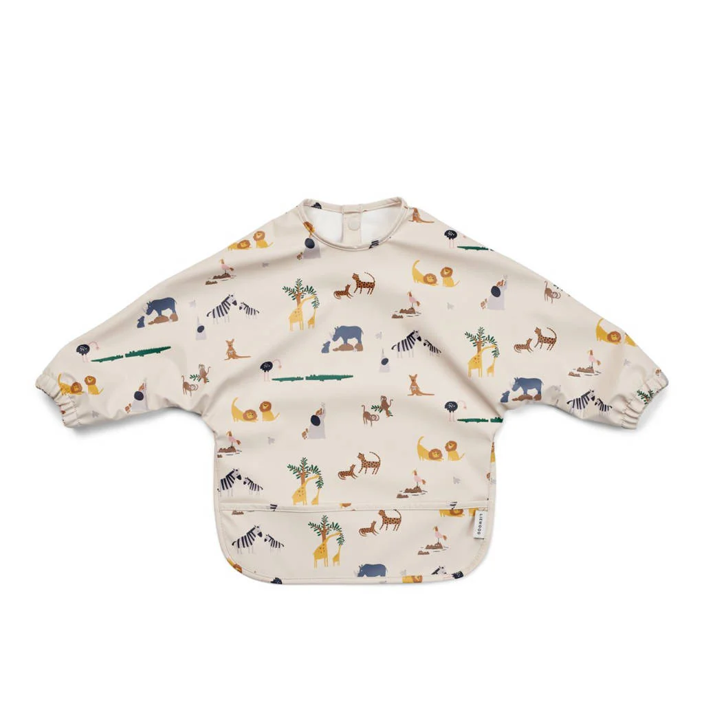 Merle Printed Cape Bib