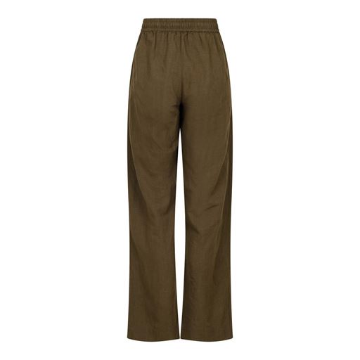 Neo Noir Sonar Linen Bukser, Army, 38