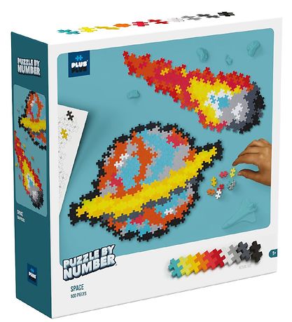 Plus-Plus Puzzle Stadt Zahl - 500 st. - Space