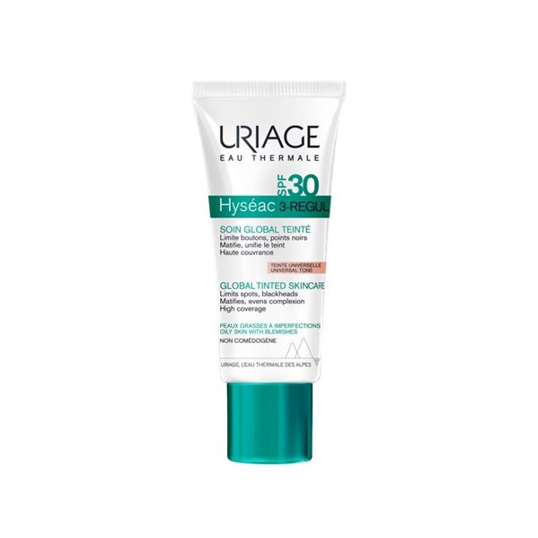 Uriage Hyseac 3-Regul Cuidado Global com Cor SPF30 40ml